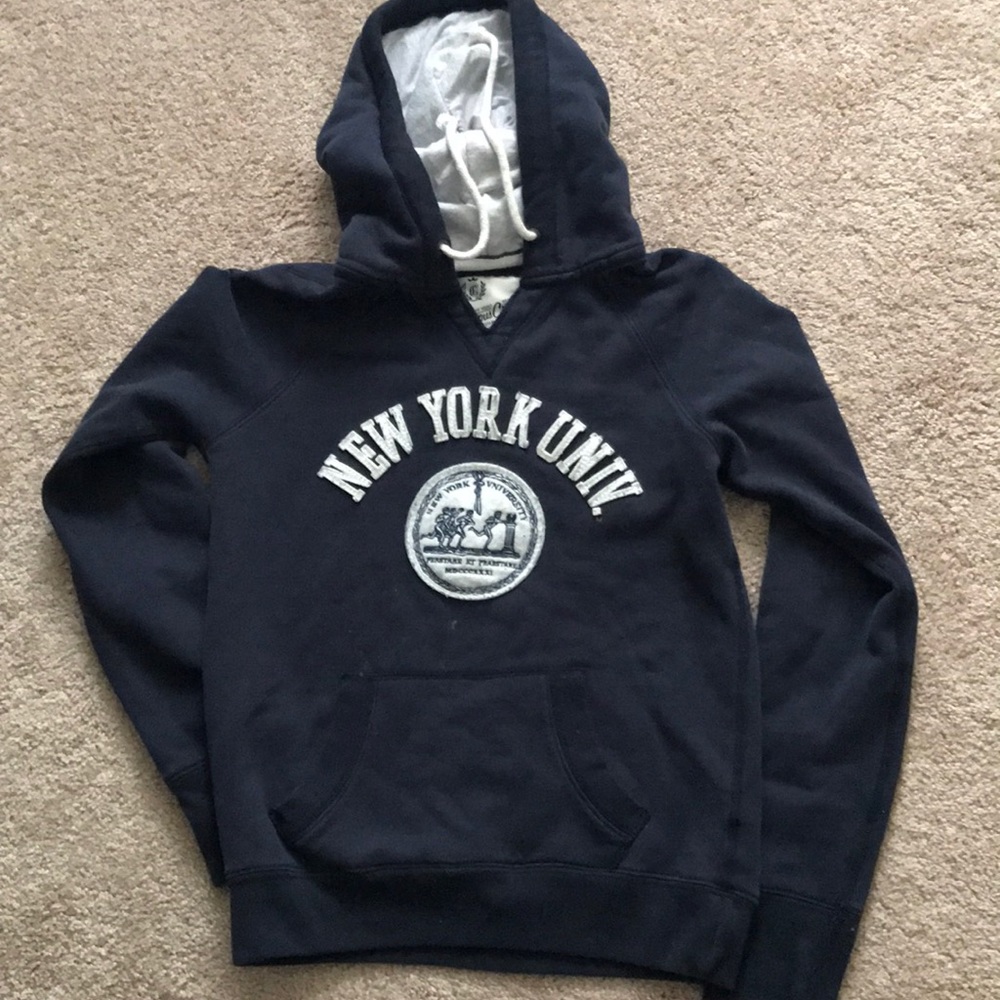 New York university hoodie